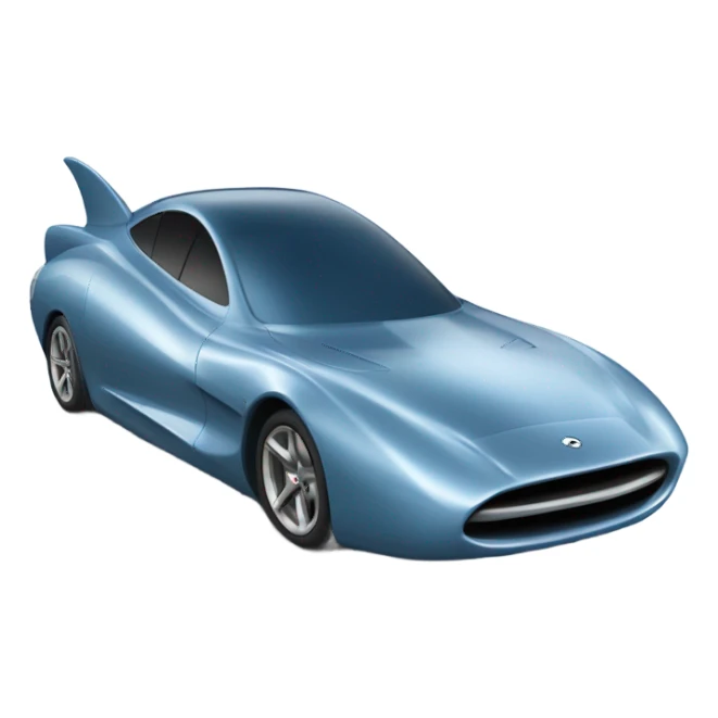 Shark racecar  sticker