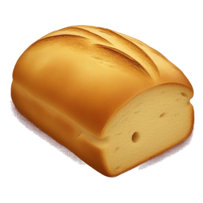 freshly baked bread on a red towel sticker