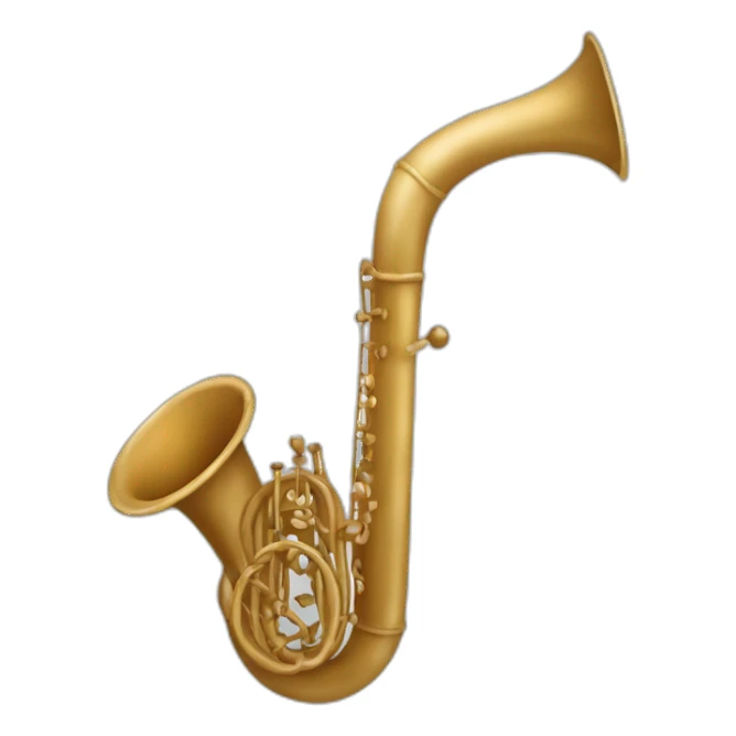 Erlandskian horn instrument sticker