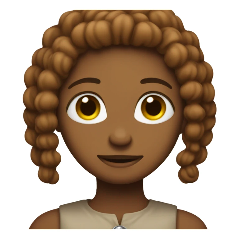 Brown Virgo symbol  sticker