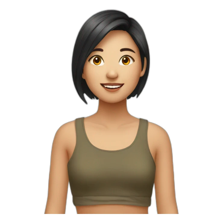 Sandi - Myanmar girl sticker