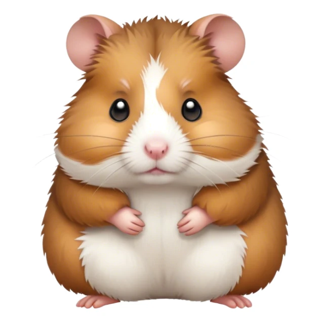 Hamster sad sticker