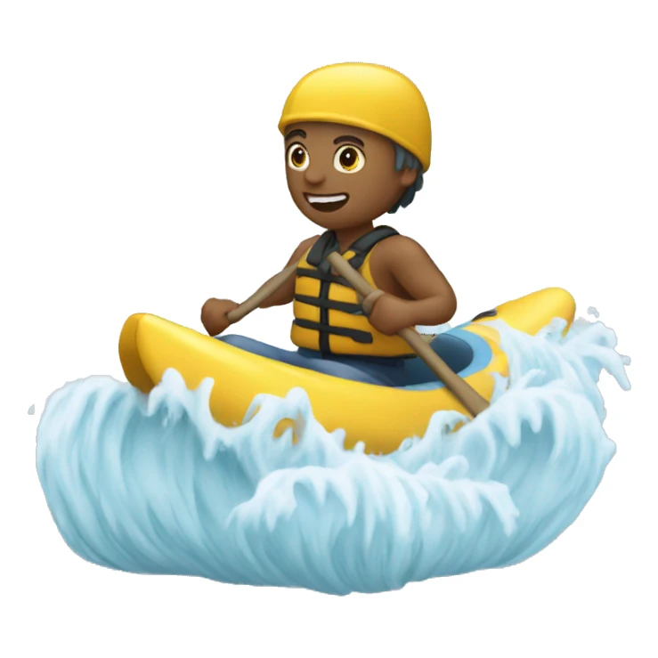 White water sticker