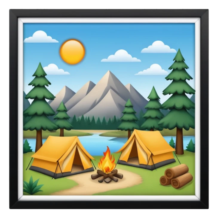 Class A motorhome. Add a campground sticker