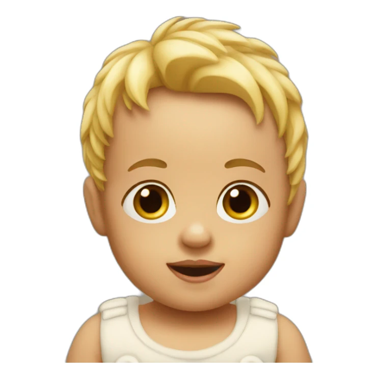 baby getting all the attention sticker