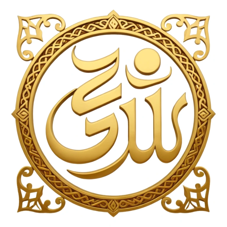 Allah'ın yazısı sticker