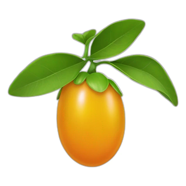 kumquat blob sticker