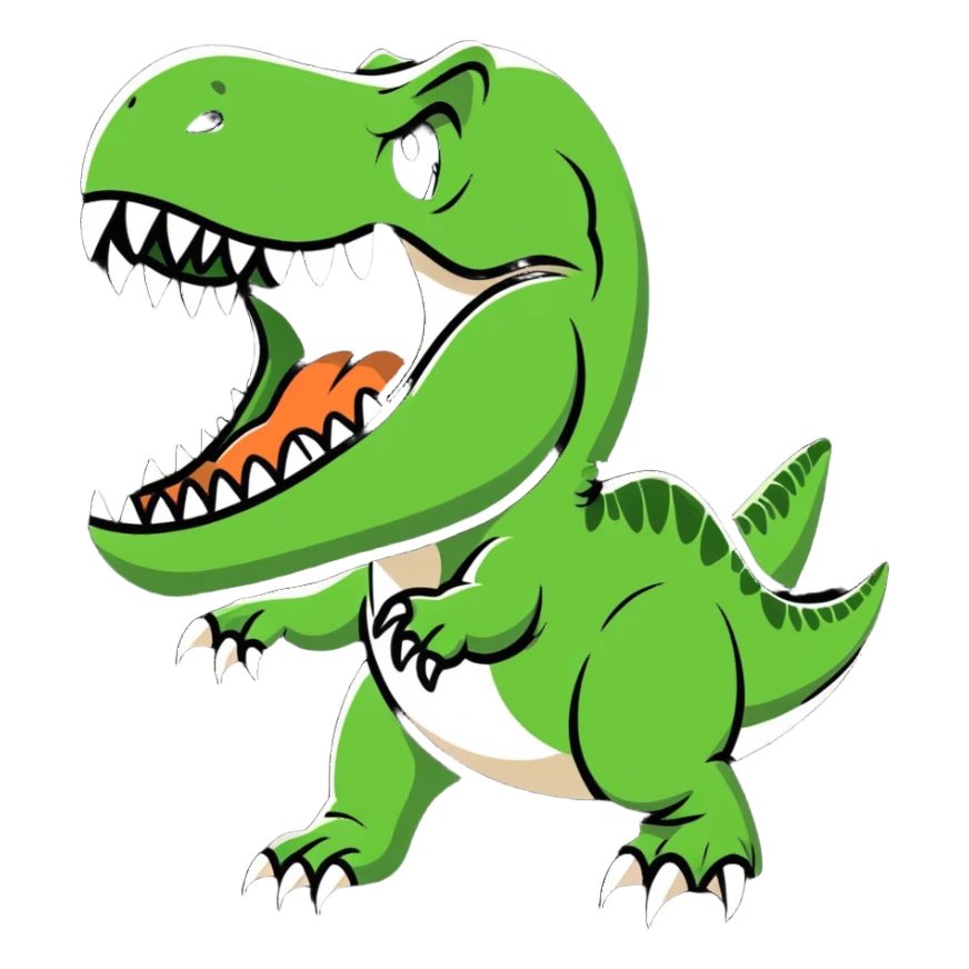 Jurassic park sticker