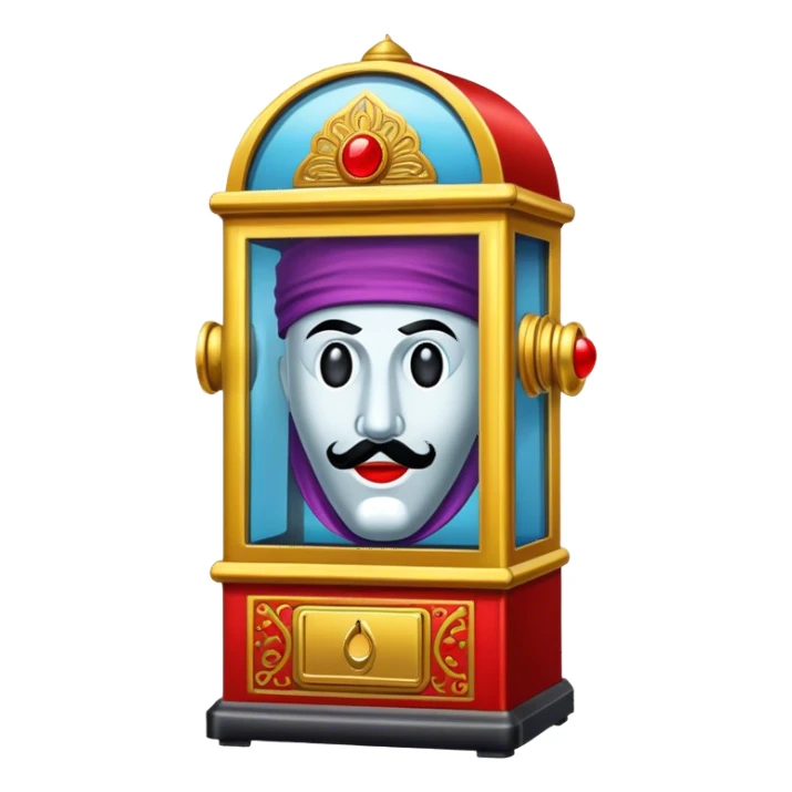 Realistic Zoltar Machine sticker