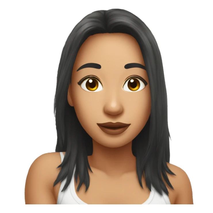 Selfie in bathroom mirror sticker