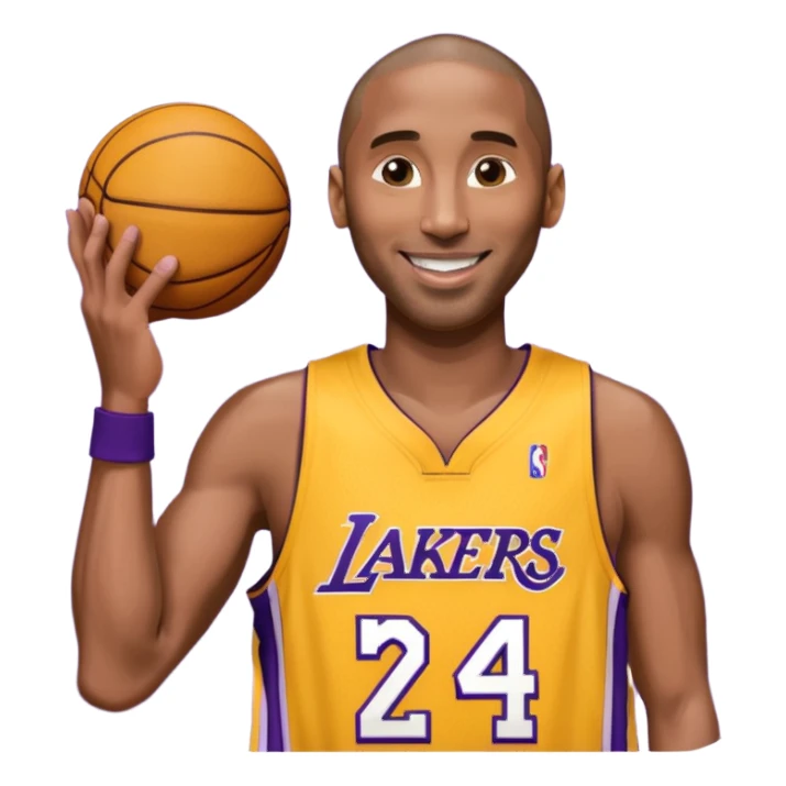 Kobe bryant jersey sticker