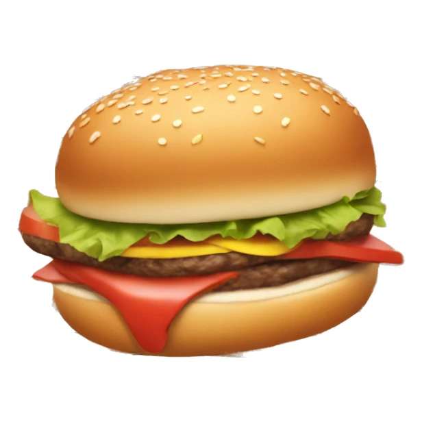 Burger hotdog  sticker