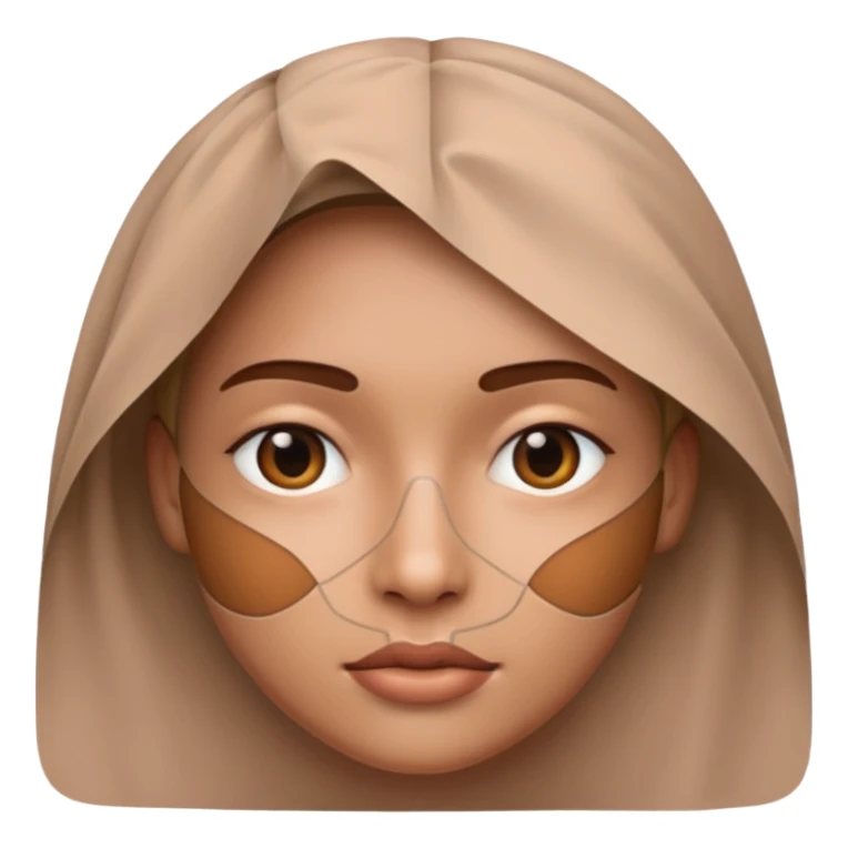 overlapping images, one realistic and one digital grid sticker