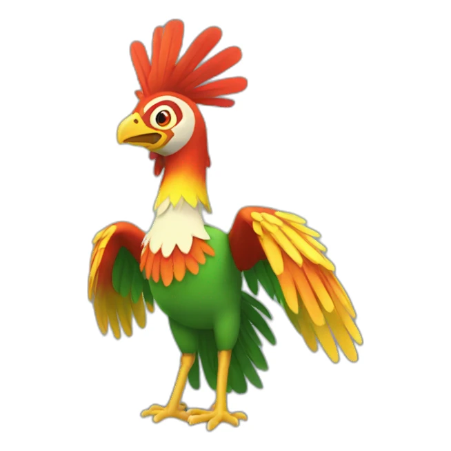 Ho-Oh sticker