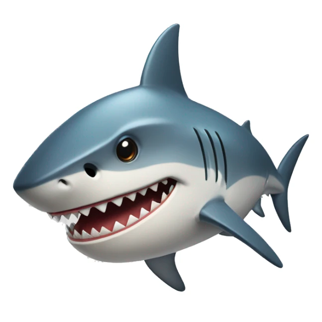 "shark with tophat" sticker