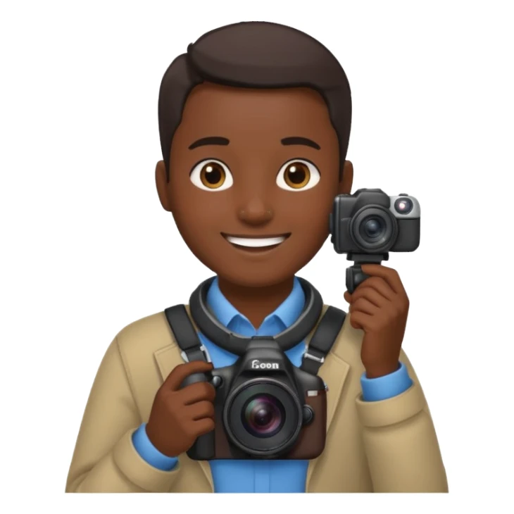 dslr photographer emoji sticker