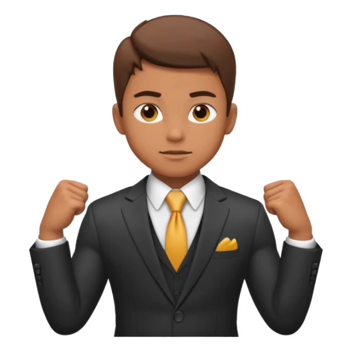 Sigma boy yapan adam sticker