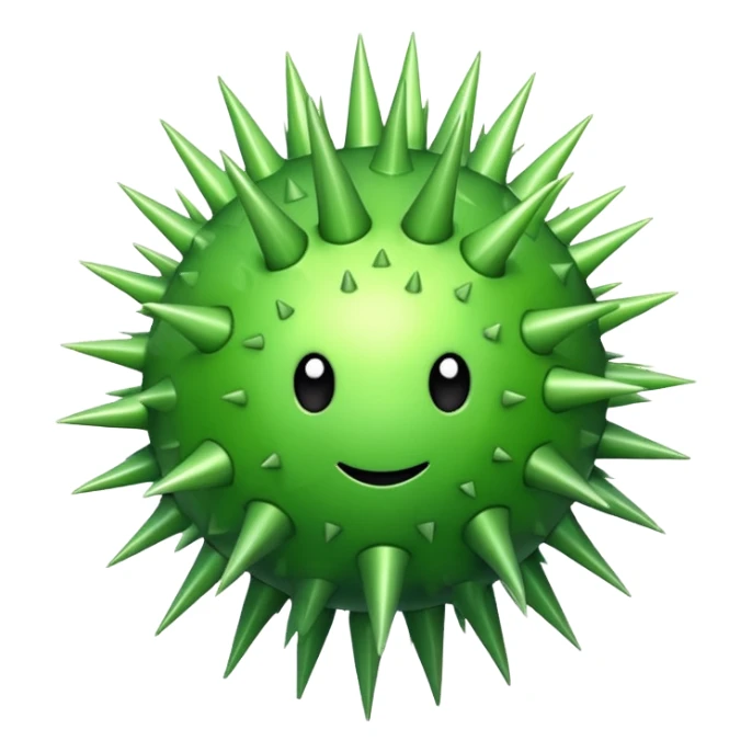 virus corona sticker