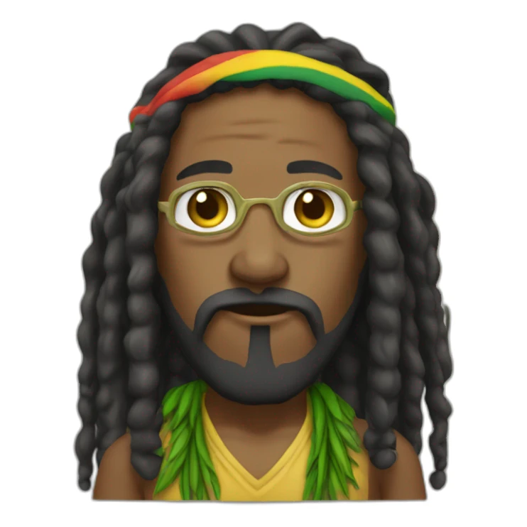 rastaman sticker