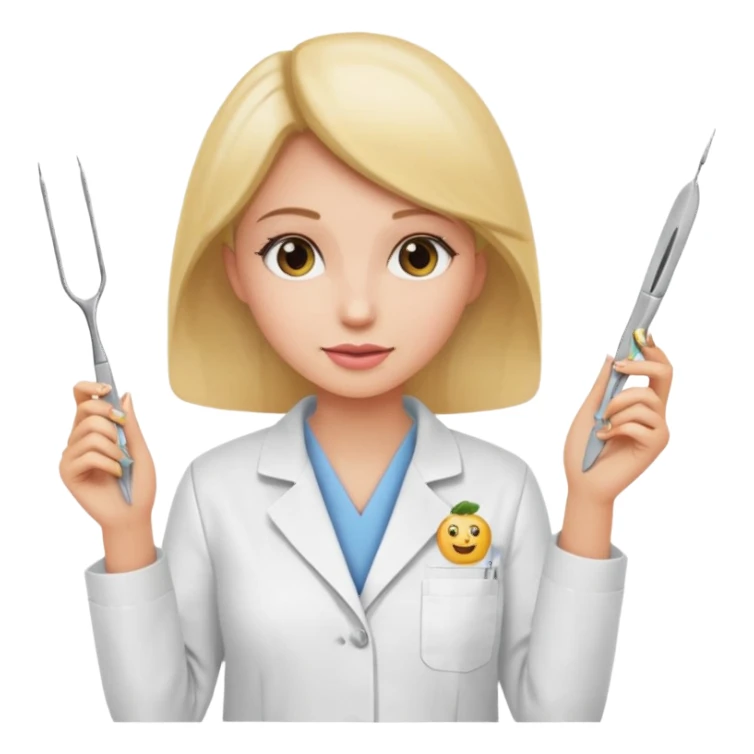 Girly Esthetician emojis sticker