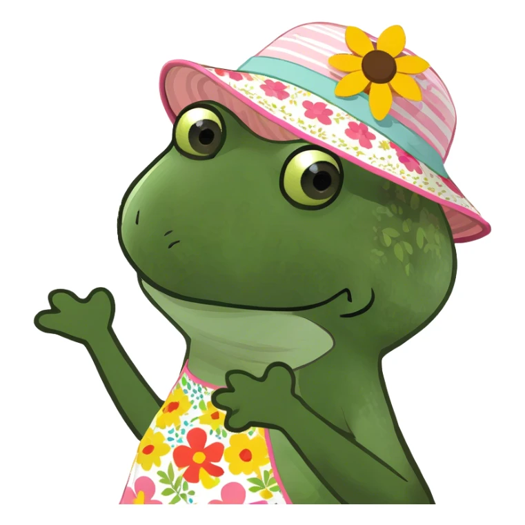 Girl clothes sticker