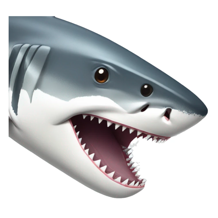 Great white shark sticker