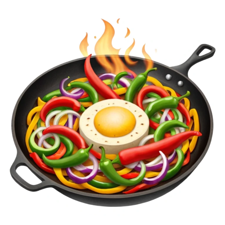 fajitas dinner sticker