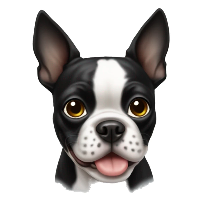 Boston terrier sticker