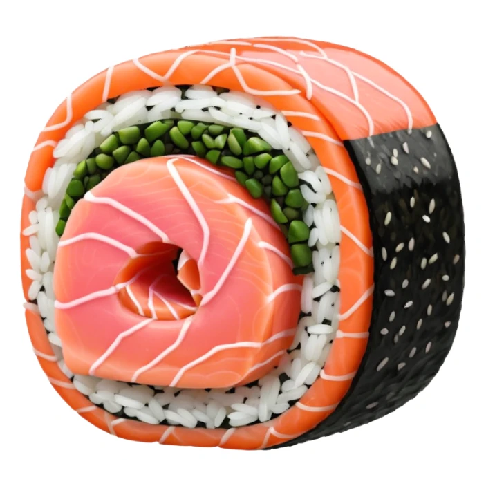 sushi rosa sticker