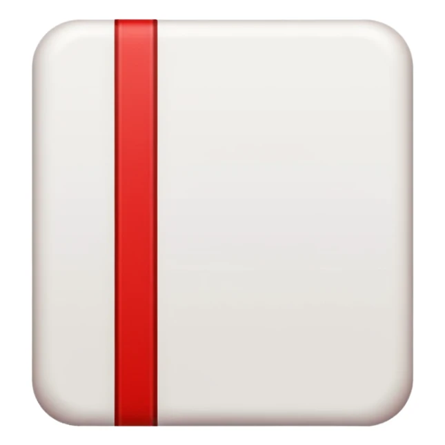 Red line painting sticker