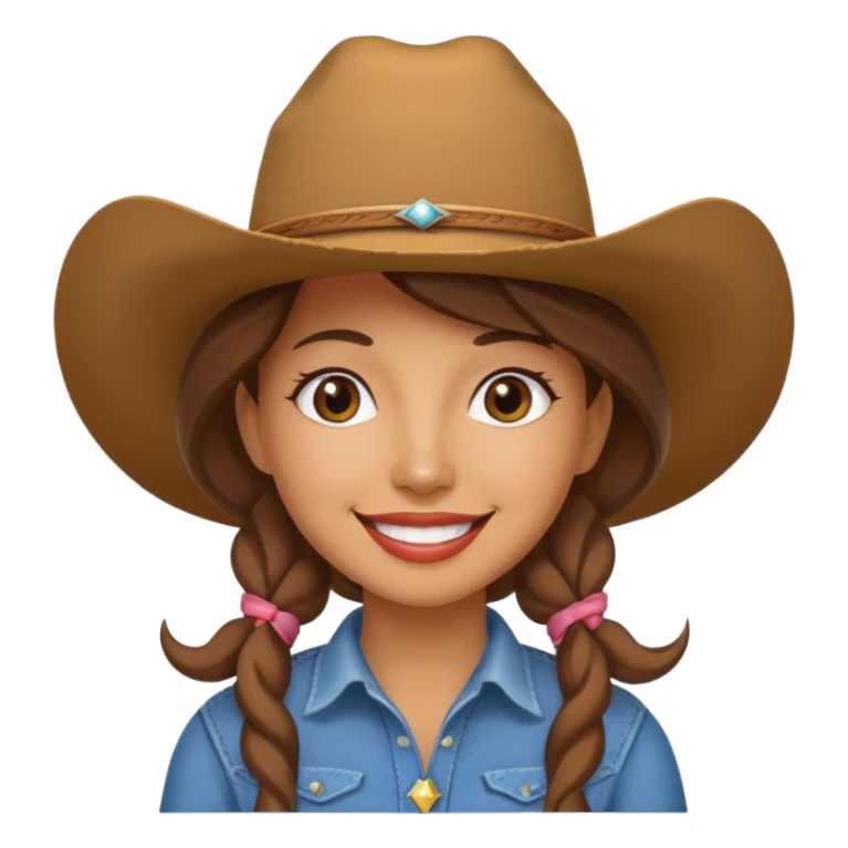 cowgirl sticker