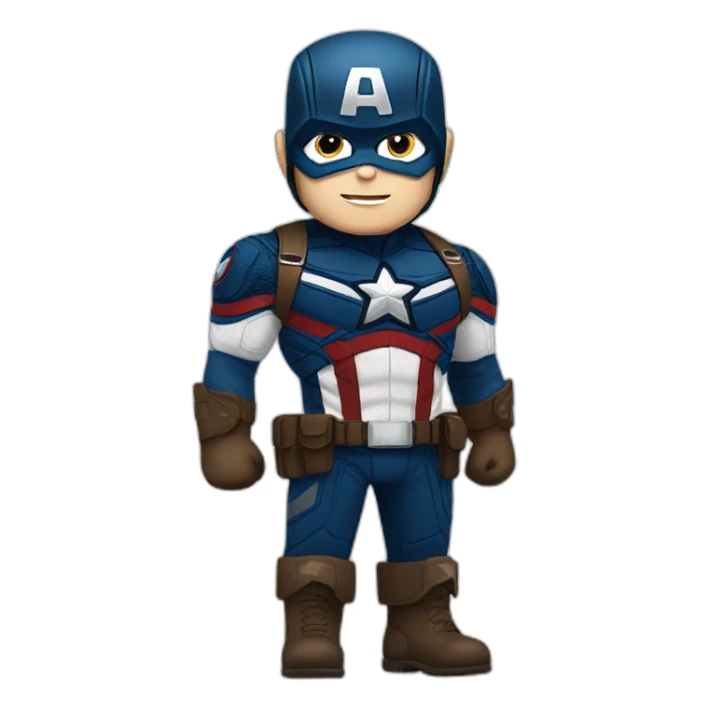 Captain america sticker