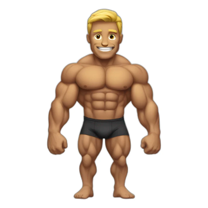 bodybuilding sticker