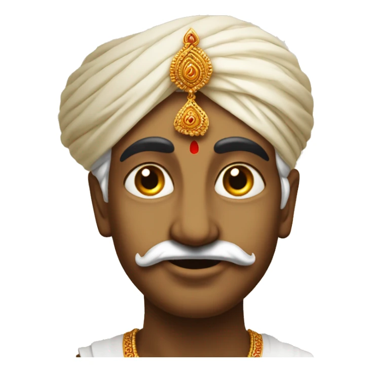 Vaishnavism tilak without people face only tilak sticker