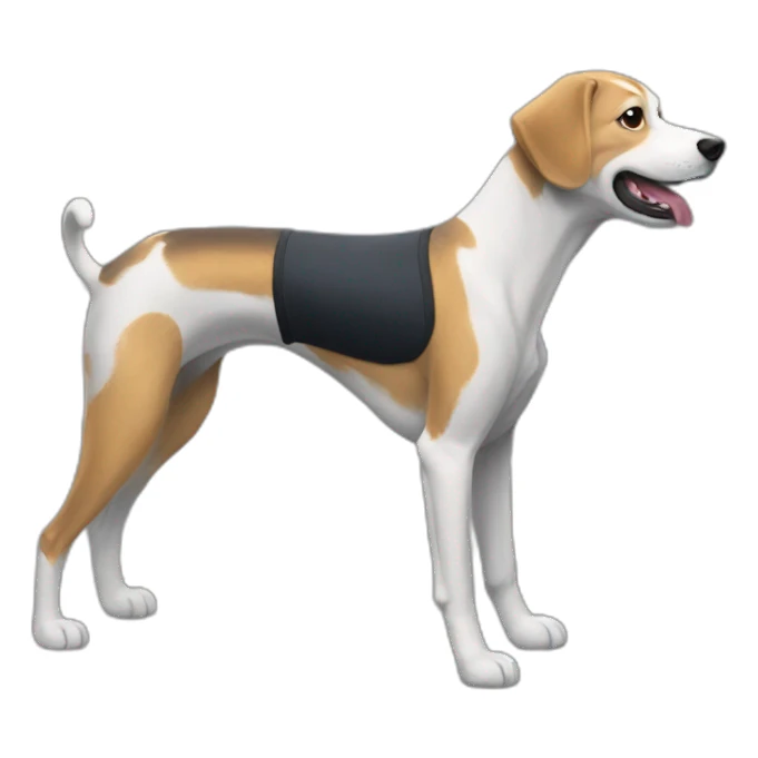 chien coach sportif sticker