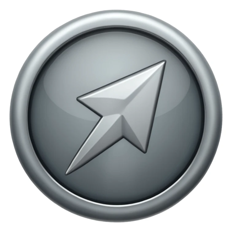 mac os single circled arrow sticker