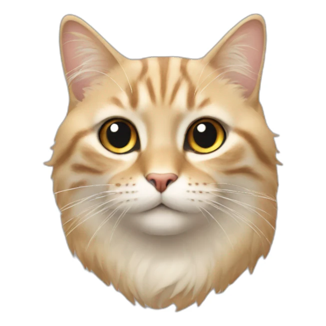 chat sur un chat sticker