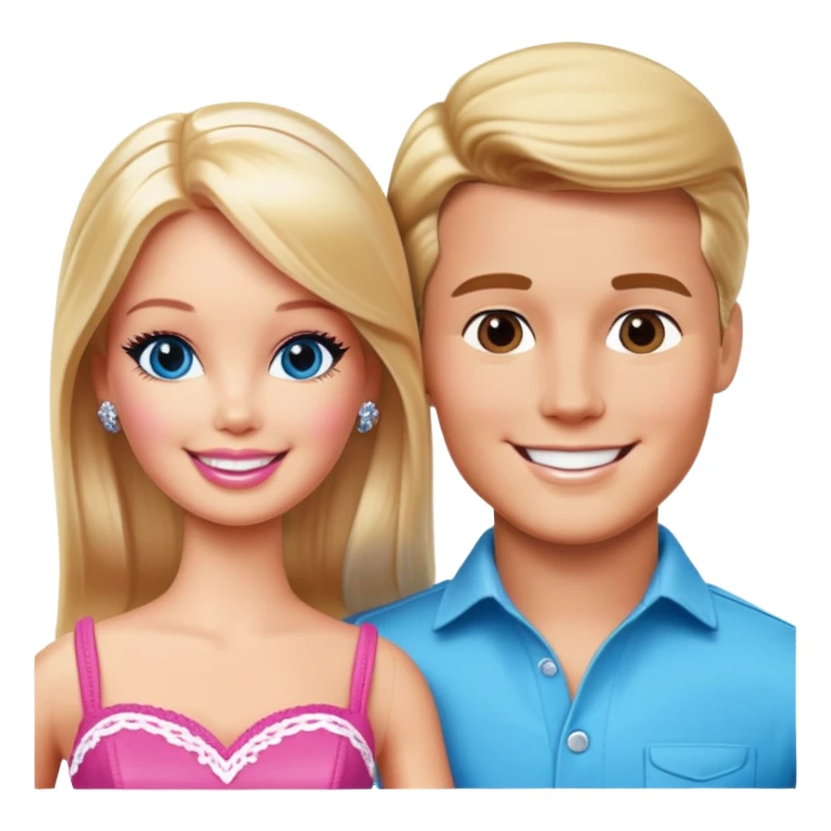Barbie ken sticker