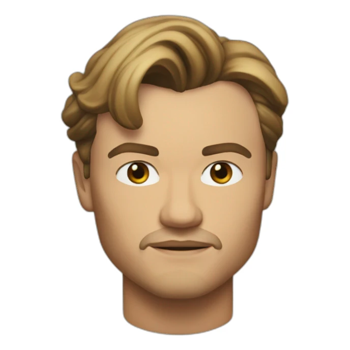 Leonardo Di Caprio Fuerte sticker