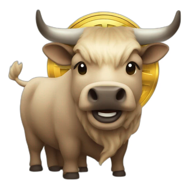 bullish bitcoin sticker