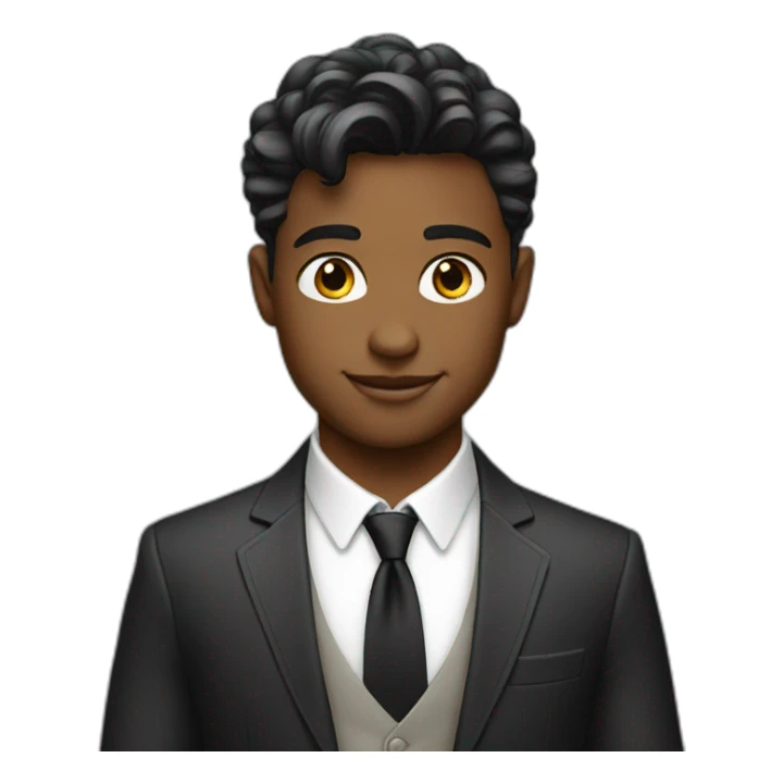 Hot rich handsome smart boy sticker