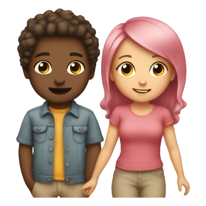 Boy love girl sticker