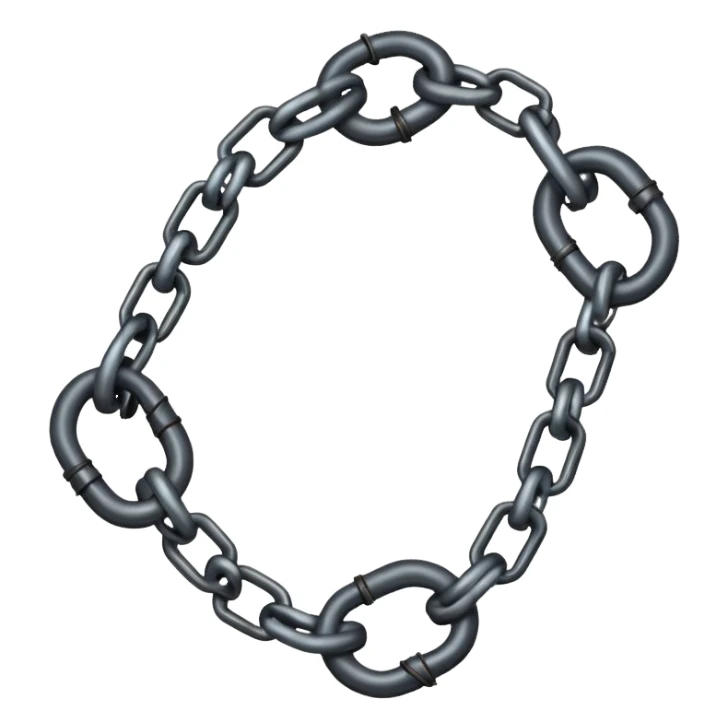 The chains are broken sticker