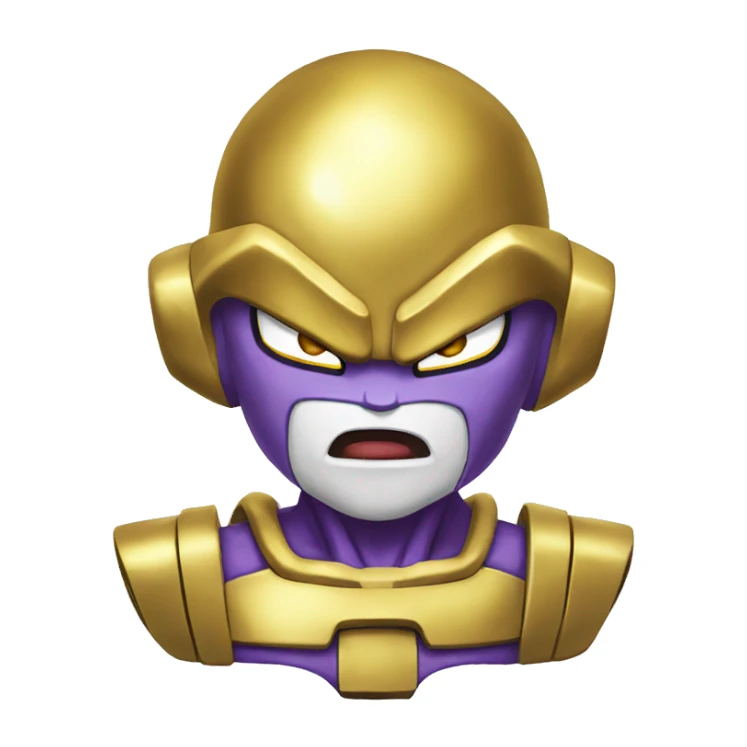 golden frieza sticker