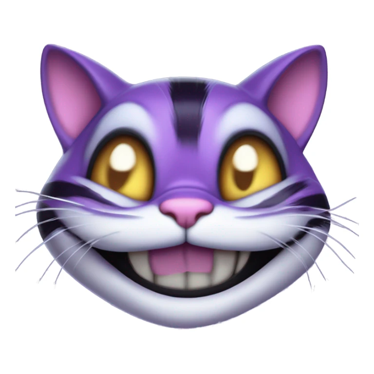 Cheshire cat from madness returns sticker