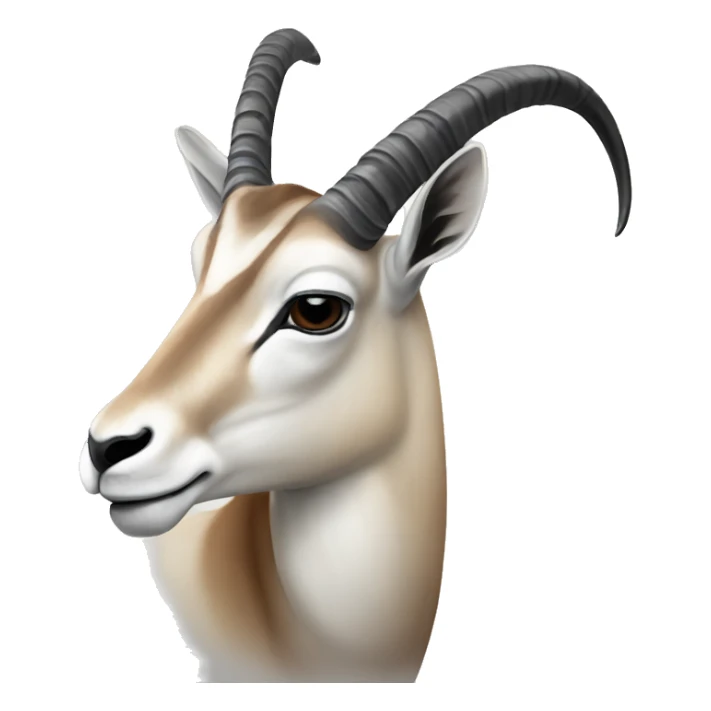 Addax nasomaculatus sticker