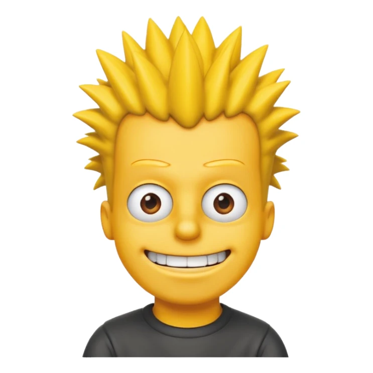 the simpsons, Different every character, only one at a time. sticker