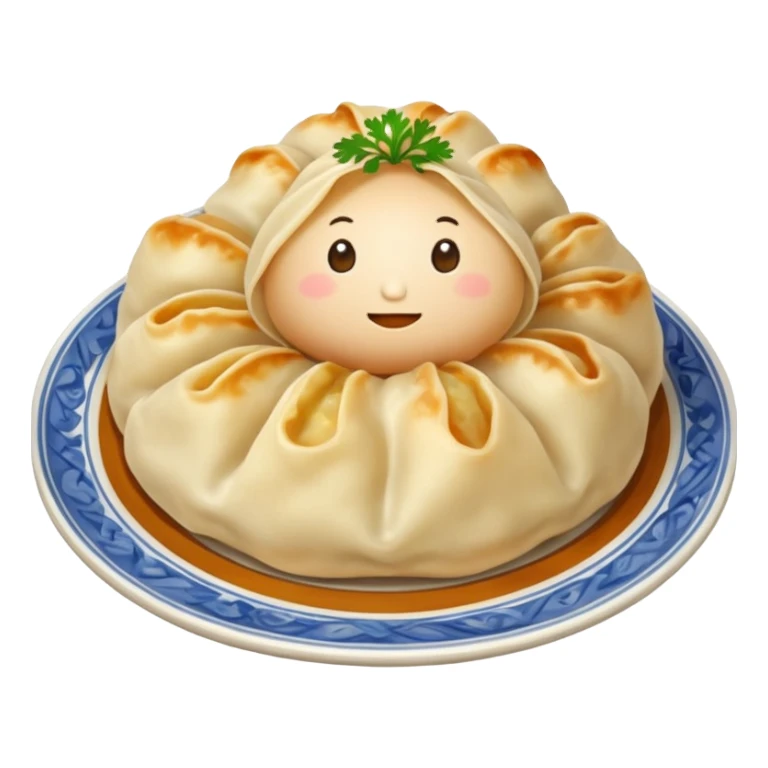 Ukrainian dumpling sticker