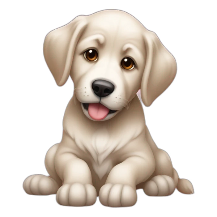1000000000 chien sticker
