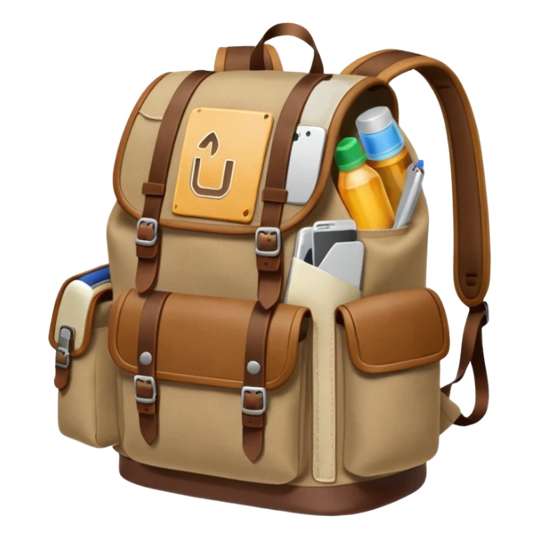 Backpack sticker